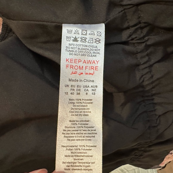 Nasty Gal Floral Chiffon Balloon Sleeve Blouse Women US Size 8 UK 12 - Picture 10 of 14